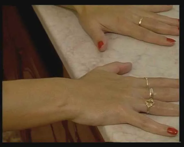 Screenshot 8 from German Mature/MILF Brunette Anal Pussy Play Lingerie