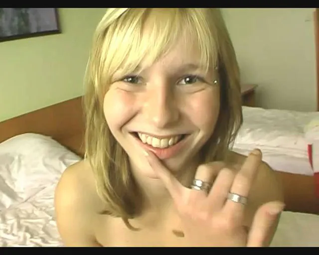Screenshot 6 from German Mature/MILF Blonde Fingering Pussy Play Lingerie