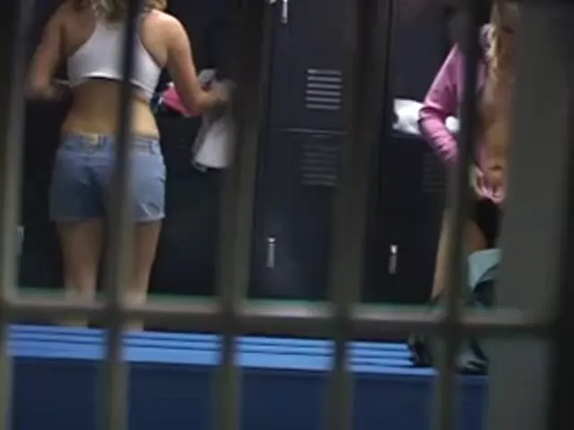 Hidden Cam Voyeur Scene
