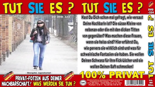 Tut Sie es? DVD-324