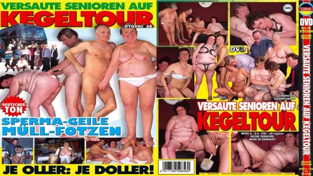 Versaute Senioren auf Kegeltour