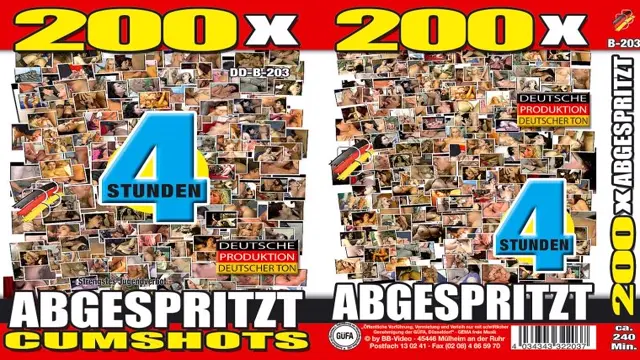 200 x abgespritzt B-203