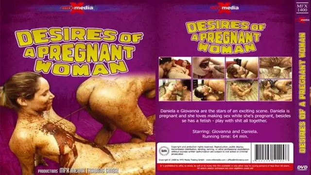Desires of a Pregnant Scat Woman - R45