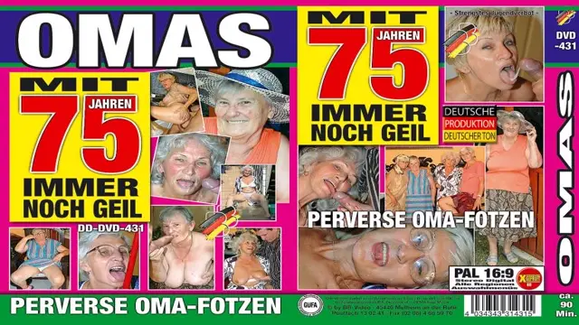 Omas Mit 75 Jahren immer noch Geil