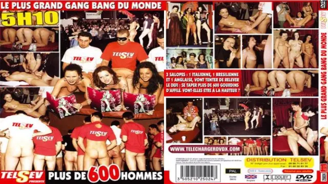 LE PLUS GRAND GANG BANG DU MONDE