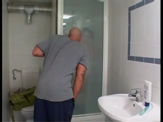 Barely Legal European Blowjob Hardcore Sex in the toilet
