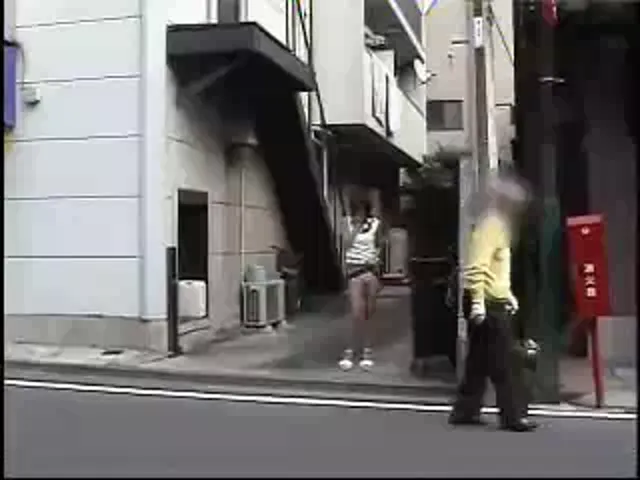 Asian Woman Blowjob JAV Out Door Sex
