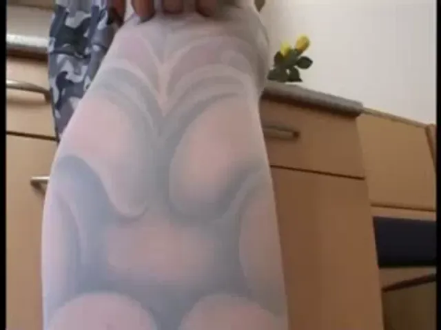 German Woman Masturbation Nylon/Stocking